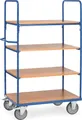 Fetra Etagenwagen mit 4 Böden LxB 1000 x 600 mm 600 kg