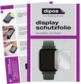 dipos I 6X Schutzfolie klar kompatibel mit Amazfit GTS 2e Folie Displayschutzfolie (bewusst Kleiner als das Glas, da Dieses gewölbt ist)