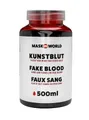 Maskworld Theaterschminke Kunstblut 500 ml Filmblut - Halloween Kostüm Deko (1-tlg), Fließt und wirkt wie echtes Blut – ideal für alle Anwendungen, bei