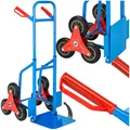 tectake® Treppensackkarre mit Sternrädern, 200kg Belastbar, Stahl, Treppensteiger, Transportkarre, Handkarre, Lastenkarre, Treppentrolley, Stufenkarren, Tragkarre, Lastenroller, Sackkarre