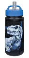 Scooli Trinkflasche Jurassic World - Trinkflasche für Kinder mit Motiv - Wasserflasche aus Kunststoff BPA frei - ca. 500ml Fassungsvermögen - integrierter Strohhalm - ideal für Kindergarten und Schule