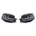 OSRAM Ledriving Led Scheinwerfer, Als Halogenersatz Zur Umrüstung Auf Led, Für Linkslenkerfahrzeuge, Schwarz Edition (1 Komplett-Set)