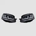 Hauptscheinwerfer-Set LED OSRAM LEDriving schwarz für Golf VII +200% heller