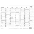 Athesia Black&White Tafelkalender A4 2026 (Deutsch) (56564019)