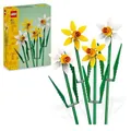 LEGO 40747 Botanicals Narzissen, 2 gelbe und 2 weiße Narzissen