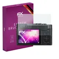 atFoliX Glasfolie für Panasonic Lumix DMC-TZ91 Panzerfolie 9H Schutzpanzer