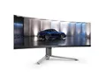 AOC PD49 49 inch Widescreen QD OLED Black Multimedia Curved Monitor (5120x1440/0.03ms/2xHDMI/DisplayPort)