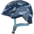 Abus Helme Fahrradhelm Smiley 3.0, Abus, S=45-50cm, blue whale