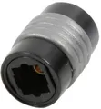 LogiLink CA1018 Toslink Audio Adapter [1x Toslink-Buchse (ODT) - 1x Toslink-Buchse (ODT)] Schwarz