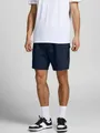 Jack & Jones Sweatshorts JPSTGORDON mit elastischem Bund unifarben, modisch, regular fit, Webstoff