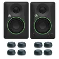 Mackie CR3.5BT Aktive Studio-Monitore Bluetooth Lautsprecher mit Boxenfüße