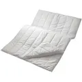 Centa-Star Vierjahreszeitendecke Sport Line, Weiß, Textil, Füllung: Polyester, 135x200 cm, bestehend aus 2 Decken, für Hausstauballergiker geeignet, atmungsaktiv, feuchtigkeitsregulierend, Schlaftextilien, Bettdecken, 4 Jahreszeiten Bettdecken