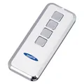 Novoferm Garagentor Handsender Mini-Novotron 524 Design, 4 Kanal, Silber / Weiss (Handsender) (TM15912101150)