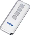 Novoferm Garagentor Handsender Mini-Novotron 524 Design, 4 Kanal, Silber / Weiß