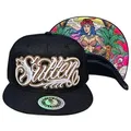 Sullen Clothing Baseball Cap Fire Island schwarz