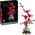 LEGO Icons Pflaumenblüte, pflegeleichte Blumendeko aus der Botanik Kollektion, kreatives Bauset für Erwachsene, entspannende Aktivität für Blum... - Bronze
