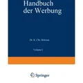 Handbuch der Werbung von Karl Christian Behrens / Gabler Verlag / Taschenbuch