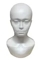 MannequinKopf aus Polystyrol, für Hüte, Perücken, Ausstellungsstücke
