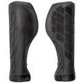 Messingschlager Griffe CLOUD ERGOMAX FIX, M-WAVE, Paar, 138/138mm, schwarz