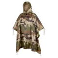 Mil-Tec Regenponcho Unisex • US Poncho aus reißfestem Ripstop Material • Mehrzweck Regenponcho Herren & Damen • Wasserdicht & extra lang • Als Outdoor Regenjacke, Regencape, Nässeschutz, Regenmantel