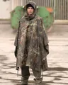 BW Regenponcho Poncho Regenschutz Nässeschutz Army Ripstop flecktarn 0,34mm NEU