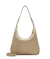 LIEBESKIND Berlin Damen-Umhängetasche „Paris M“ I Hobo Bag Damen aus Leder mit Schulter- und Crossbody-Riemen I Schultertasche, Hauptfach mit Reißverschluss, 2 Innenfächer I Shoulder Bag