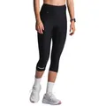 Fusion Damen C3 3/4 Trainings Tights schwarz