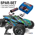 TRAXXAS Rustler 4x4 VXL grün RTR + 1x 3S 5000 mAh Akku und ID Lader Traxxas