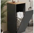 Vicco Wäscheschrank Viktor, Anthrazit/Goldkraft Eiche/Goldkraft Eiche, 40.2 x 88.2 cm m... (1-St)