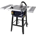 Ferm - Tischkreissäge 250mm - 1800 Watt - Ausziehbare Aluminium Arbeitstisch - Vakuum-adapter - Winkelanschlag Und Parallelführung - Inkl. T40 (tct) Sägeblatt