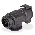 DEMA Anhänger Adapter 13 polig zu 7 polig – Kupplungsadapter, Anhängerkupplung, Steckadapter – kompakt, robust, langlebig – Auto, Anhänger, Wohnwagen, Transport, Zubehör