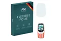 atFoliX Schutzfolie Displayschutzfolie für Nokia 3310 2017, (3 Folien), Ultraklar und flexibel
