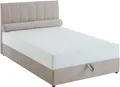 ATLANTIC home collection Boxbett ALISIA, mit Taschenfederkern, Bettkasten und Kissenrolle im Originalbezug