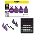 Galfer FD487G1652 Ebike Semi Metall Bremsbeläge Violett Magura MT5 & MT7