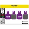 Violette Bremsbeläge Für E-Bike Magura MT5 - MT7 FD487G1652 GALFER BIKE