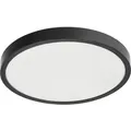 LED-Plafond PERETI 18W schwarzer Ring 29,5cm, 4000K neutrale Farbe, 1800lm, IP44, 220-240V EDO777609 EDO - Schwarz