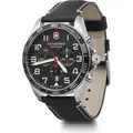 Victorinox Herrenuhr 241852 schwarz - Silber/Schwarz