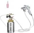 VEVOR Druckbehälter Farbbehälter Sprühfarbe Drucktopf 2 L Drucktank, 45 psi Lackierpistole Farbbehälter  38,5 x 12,6 c Spray Paint Pressure Pot Tank Paint Container Farbspritzpistolen Lacken, Flecken