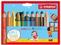18 STABILO Multitalentstift woody 3 in 1, 18er Kartonetui