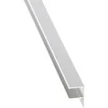 Alu-U-Profil 1,6 cm Easy-Click quer eloxiert 400 cm