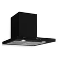 Klarstein Limelight Dunstabzugshaube 60cm Wandhaube 600m³/h schwarz 10034977