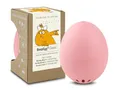 PiepEi Classic Rosé - Singende Eieruhr zum Mitkochen - Eierkocher für 3 Härtegrade - Piep Ei mit 3 Melodien - Lustiges Kochei - Musik Eggtimer - Brainstream