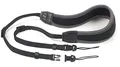 Kaiser Fototechnik 6743 2-in-1 Neopren Tragegurt mit Zwei Befestigungsösen für Kompaktkameras, Schwarz