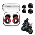 Artvive Ohrstöpsel mit 2 Paar Ohrenkappen,Loop Earplugs,Motorrad Ohrstöpsel W...