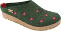 HAFLINGER Grizzly Cuoricini Clogs Bequem und wärmend, Anatomisch geformtes Fußbett, Rutschfeste Sohle