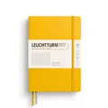 LEUCHTTURM1917 373987 Notizbuch Medium A5, Hardcover Schreibbuch, 251 nummerierte Seiten, Sunflower, liniert
