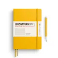Notizbuch Medium (A5), Hardcover, 251 nummerierte Seiten, Sunflower, liniert