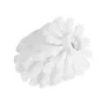 WENKO Ersatzbürstenkopf, Ø 7,5 cm 15802100  , 1 Stück - Farbe: weiß