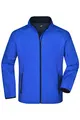 James & Nicholson Herren Raglan Softshelljacke - Klassische Softshelljacke mit Microfleece Innenfutter | Farbe: nautic-blue/navy | Grösse: M