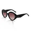 Ted baker Damen Sonnenbrille Zadie TB1698 001 Schwarz / Brown Gradient